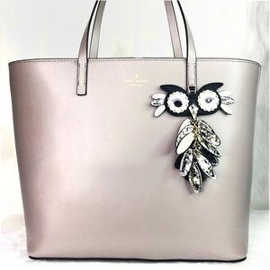 Kate Spade Owl Little Len Cityscape Tote
